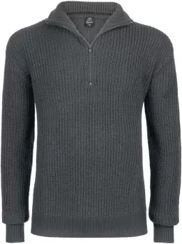 Brandit Marine Troyer Knit jumper anthracite