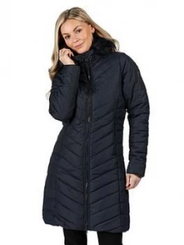 Regatta Fritha Parka - Navy, Size 18, Women