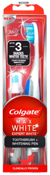 Colgate Max White Expert Whitening Pen Toothbrush