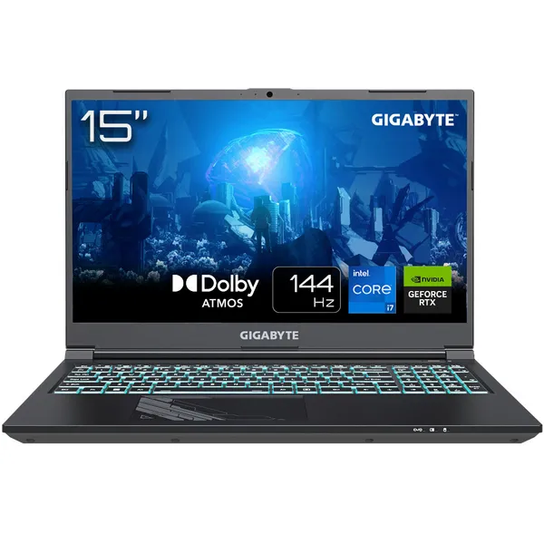 Gigabyte Gigabyte G5 MF5 15.6" Windows 11 Home (i7-13620H/H/1TB SSD/16GB DDR5/RTX 4050) G5 MF5-H2UK354KO