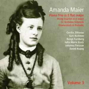 Amanda Maier Piano Trio in E-flat Major/ by Amanda Maier CD Album