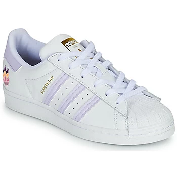 adidas SUPERSTAR W womens Shoes (Trainers) in White