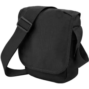 Mini Adjustable Reporter / Messenger Bag (2 Litres) (One Size) (Black) - Bagbase