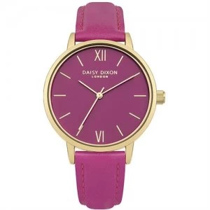 Daisy Dixon Ladies Tara Gold Plated Watch - DD029P