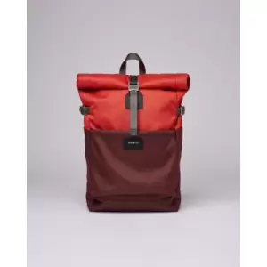 Ilon Recycled Rolltop Backpack in Two-Tone Look