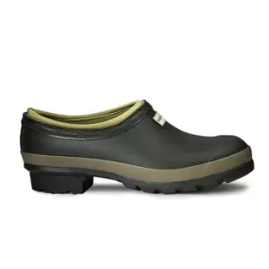 Hunter Womens Gardener Clog Dark Olive/Clay 4 (EU37)