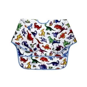 Dinosaurs Sleeved Bib - Martin Gulliver