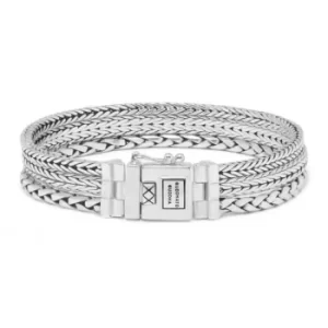 Buddha To Buddha J104 F Silver Triple Mini Bracelet