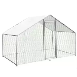 Walk In Chicken Run Cage Coop 3m x 2m x 2m Dog Pen House Kennel - Green