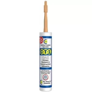 CT1 TRIBRID Unique Sealant & Construction Adhesive - 290ml Oak - Oak