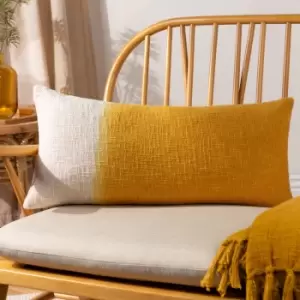 Mizu Rectangle Cushion Ochre