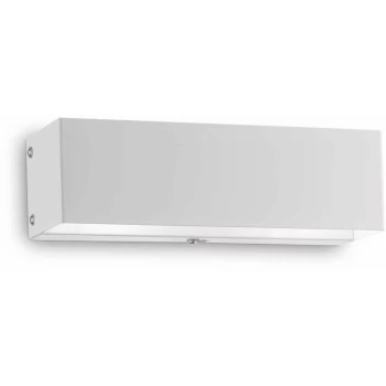 Ideal Lux Flash - 2 Light Large Wall Light White, G9