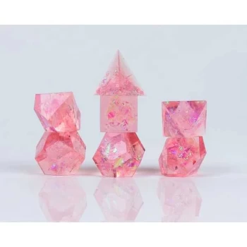 Pink Cloak and Dagger Poly 7 Set - Sirius Dice