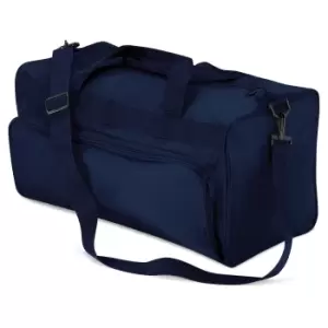 Quadra Duffle Holdall Travel Bag (34 Litres) (Pack of 2) (One Size) (French Navy)