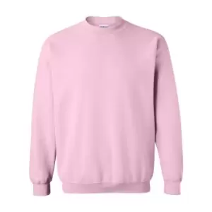 Gildan Heavy Blend Unisex Adult Crewneck Sweatshirt (S) (Light Pink)