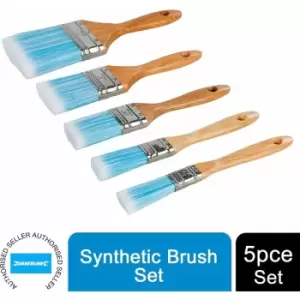 Silverline Brush Set Synthetic 5pce 19, 25, 40, 50 & 75mm 282408