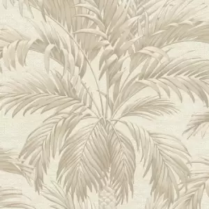 Belgravia Decor Palm Tree Natural Wallpaper