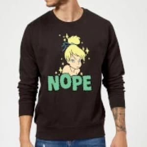 Disney Peter Pan Tinkerbell Nope Sweatshirt - Black - 5XL