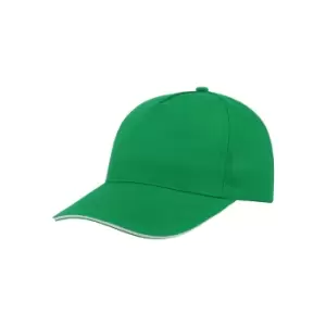 Atlantis Start 5 Sandwich 5 Panel Cap (Pack of 2) (One Size) (Green/White)