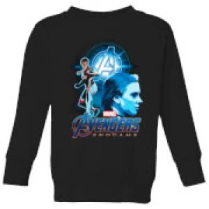 Avengers: Endgame Widow Suit Kids Sweatshirt - Black - 3-4 Years