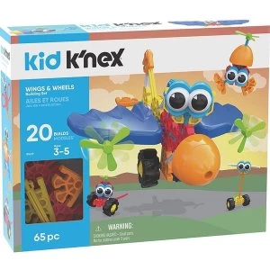 K'Nex Kid Wings & Wheels Building Set