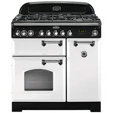 Rangemaster CDL90DFFWH-C Classic Deluxe 90cm Dual Fuel Range Cooker