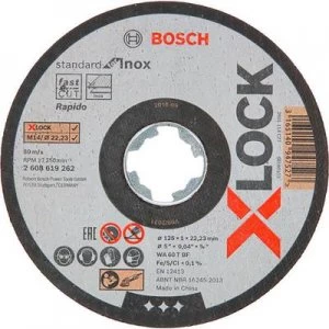 Bosch Accessories 2608619267 Cutting disc (straight) 125mm 22.23mm 10 pcs