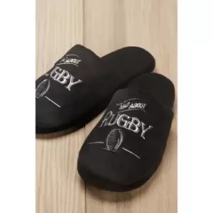 Ultimate Gift for Man Slippers Small UK Size 7-8 Rugby