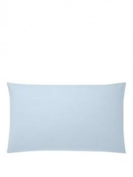 Catherine Lansfield Soft N Cosy Brushed Cotton Housewife Pillowcase Pair - Blue