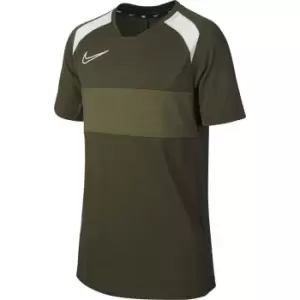 Nike Academy Short Sleeve Top Junior Boys - Green