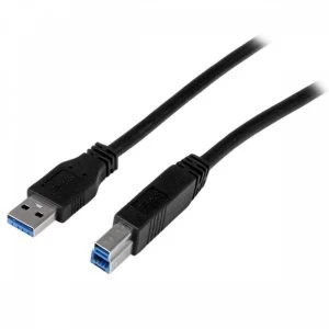 StarTech 2m Certified SuperSpeed USB 3.0 A to B Cable