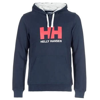 Helly Hansen HH LOGO HOODIE mens Sweatshirt in Blue - Sizes XXL,S,M,L,XL