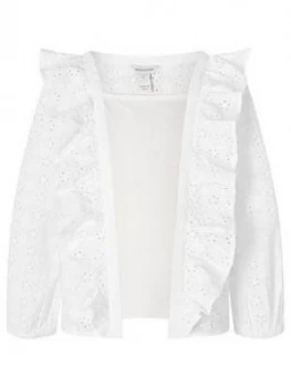 Monsoon Girls Alison 2pc Kimono Set - Ivory, Size Age: 11-12 Years, Women