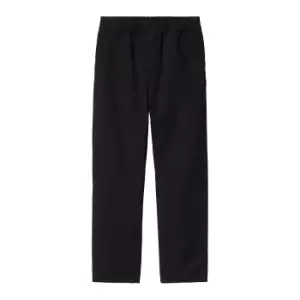 Carhartt Wip Flint Pant, Black, Male, Pants, I029919.89.GD