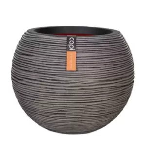 Capi Europe Vase ball Rib NL 62x48 anthracite