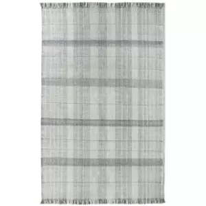 Origins Highland Check Rug Light Grey 160 x 230cm