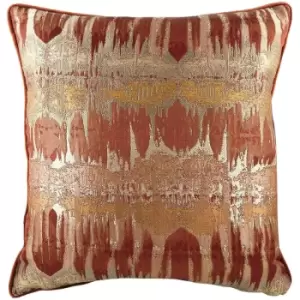 Evans Lichfield Inca Cushion Cover (One Size) (Terracotta) - Terracotta