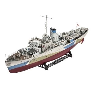 Flower Class Corvette Military Ship Revell 1:144 Scale Model Kit