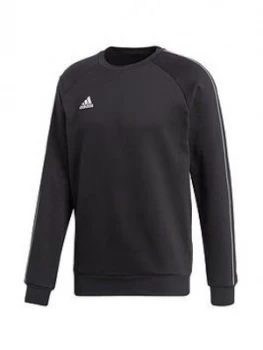 adidas Core 18 Sweat Top - Black, Size L, Men