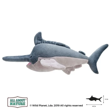 Swordfish (All About Nature) 48cm Plush