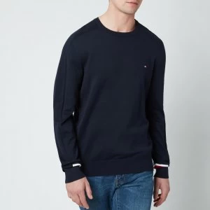 Tommy Hilfiger Mens Global Stripe Sweatshirt - Desert Sky - XL