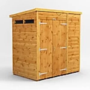 Power Garden Shed 64PPSSDD Golden Brown