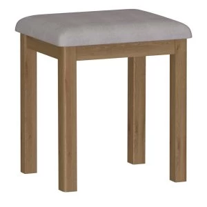 Rosewell Natural Oak Dressing Table Stool