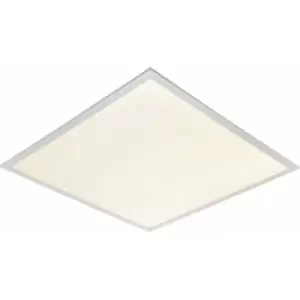 Anti-Glare Ceiling Panel Light - 40W Cool White LED - White Paint Finish