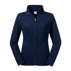 Russell Womens/Ladies Authentic Sweat Jacket (L) (French Navy)