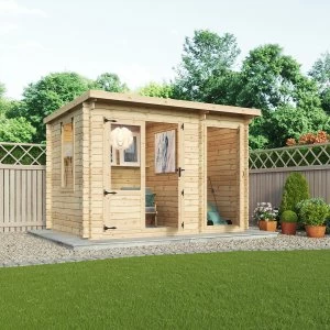 Mercia Delamere Log Cabin - 3.5 x 2.4m