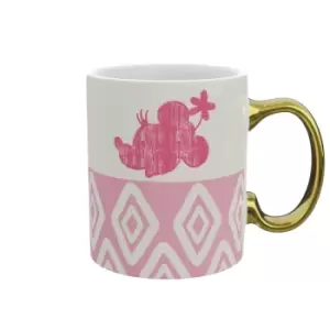 Minnie Mouse Gold Handle 11oz Ceramic Mug