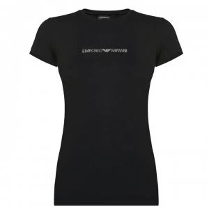 Emporio Armani Essential T-Shirt Black Size L Women