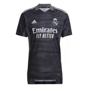 adidas Real Madrid 21/22 Home Goalkeeper Jersey Unisex - Black