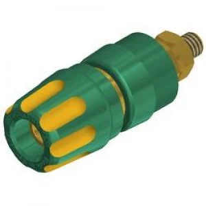 Pole terminal Yellow green 35 A SKS Hirschmann PKI 10 A Au